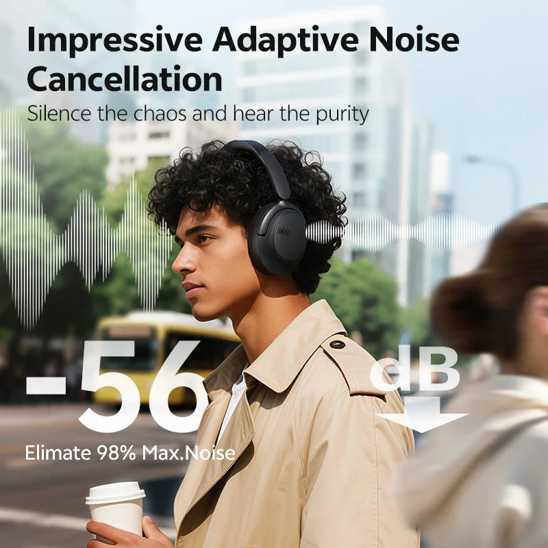 Adaptive ANC Over-Ear Headphones Hi-Res LDAC Wireless