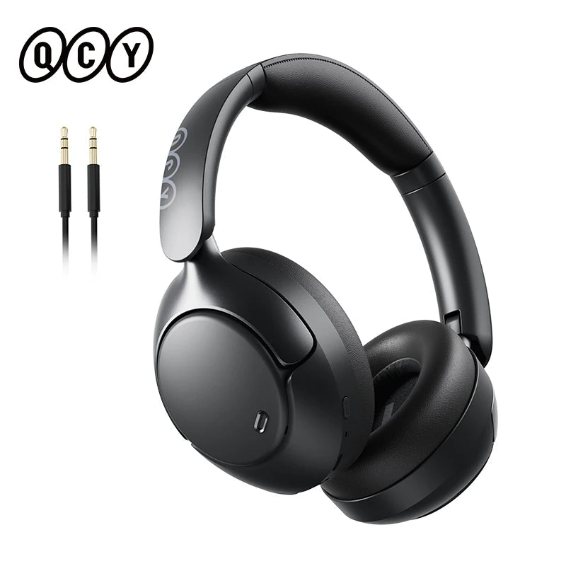 BLACK Color Over-Ear ANC Bluetooth Headphones With LDAC And Spatial Audio